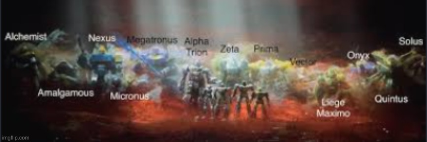 why is Alpha Trion so short among the primes | image tagged in transformers | made w/ Imgflip meme maker