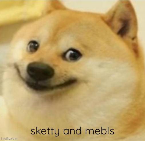 Æ | sketty and mebls | image tagged in smile doge cropped | made w/ Imgflip meme maker