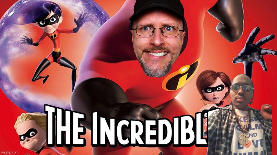 Otto Grimsley's Reaction - The Incredibles | image tagged in youtube,nostalgia critic,disney,movie,pixar,2000s | made w/ Imgflip meme maker