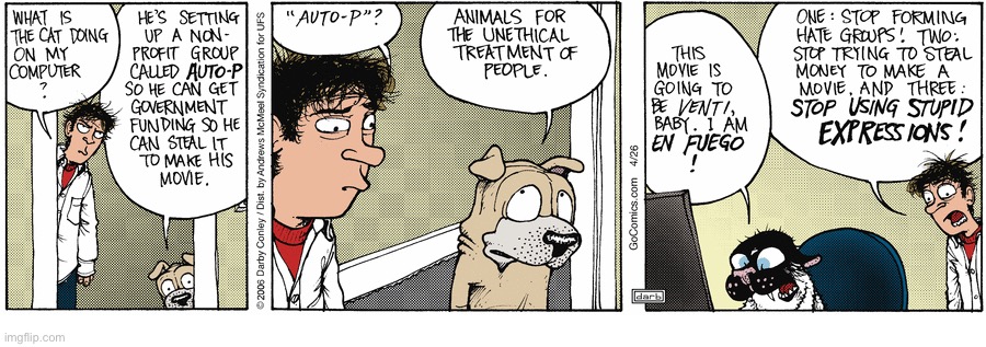 Get Fuzzy | image tagged in comics | made w/ Imgflip meme maker