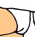 Alice's White Underwear Blank Meme Template
