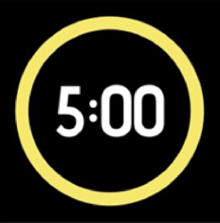 5:00 Blank Meme Template
