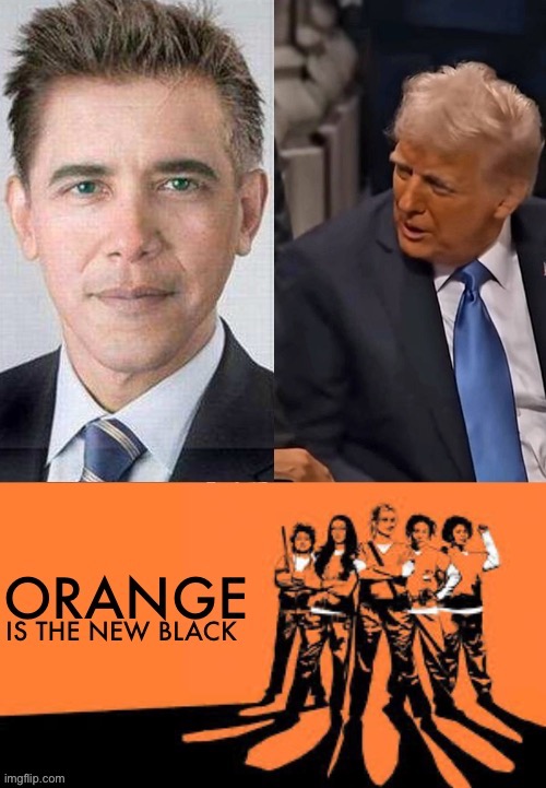 this is not meant to be taken seriously | image tagged in funny,memes,obama,donald trump,slash j,orange | made w/ Imgflip meme maker