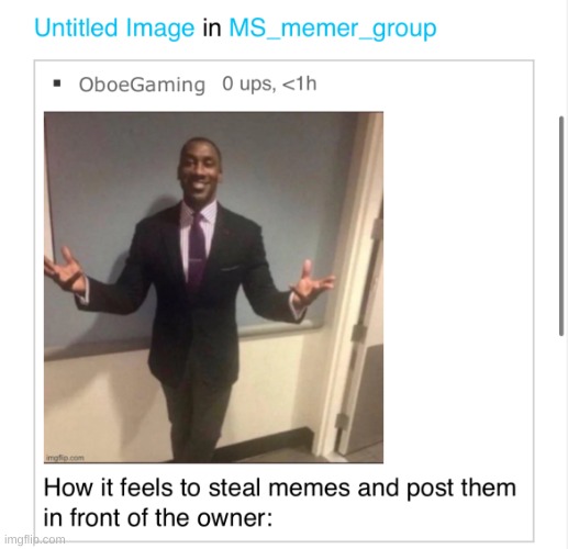 How it feels to steal memes | image tagged in how it feels to steal memes | made w/ Imgflip meme maker