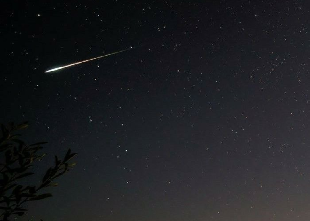 Shooting Star. Blank Meme Template