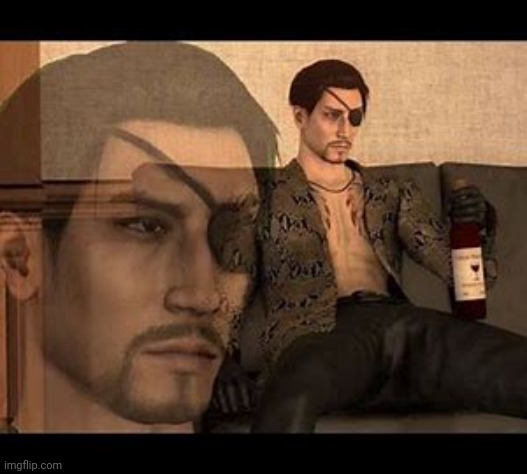 Sad majima | image tagged in sad majima | made w/ Imgflip meme maker