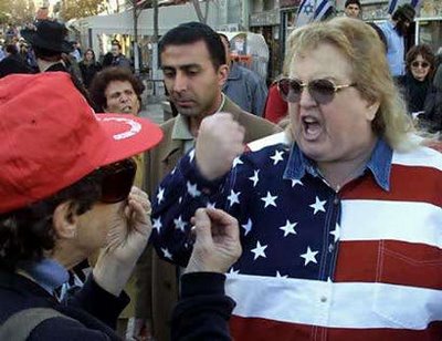 Fat american patriot Blank Meme Template
