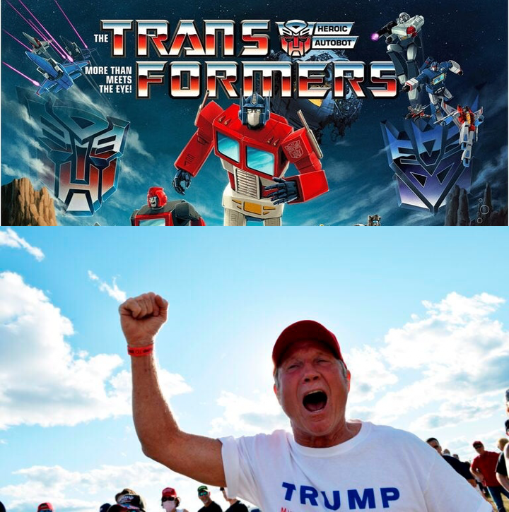 Transformers made my kid trans Blank Meme Template