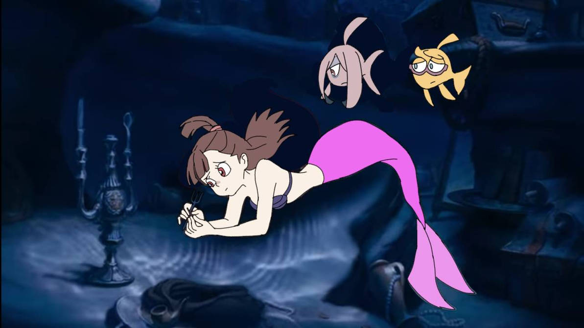akko sad Blank Meme Template