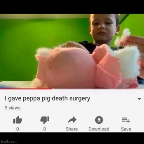 lessons in meme culture | image tagged in meme,memes,funny,peppa pig,surgery,trending | made w/ Imgflip meme maker