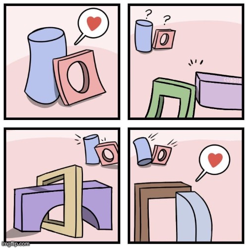 it goes in the square hole | made w/ Imgflip meme maker