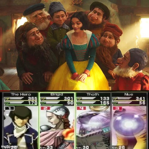 shin megami tensei blanca nieves | image tagged in shin megami tensei,meme,meme fun,snow white | made w/ Imgflip meme maker