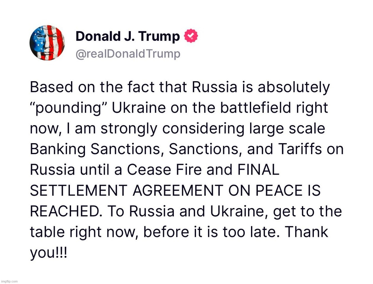 "Russia is absolutely pounding Ukraine on the battlefield right now." | image tagged in russia,ukraine,fafo,fuck around and find out,surrender,zelensky | made w/ Imgflip meme maker