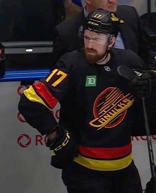 Canucks pose Blank Meme Template