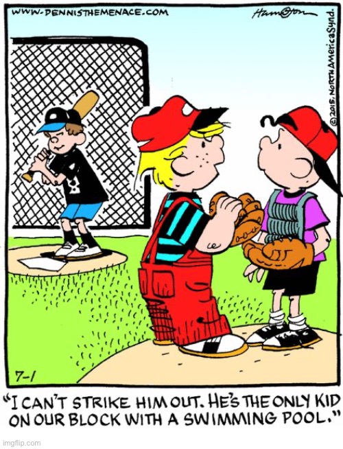 Dennis The Menace | image tagged in comics | made w/ Imgflip meme maker