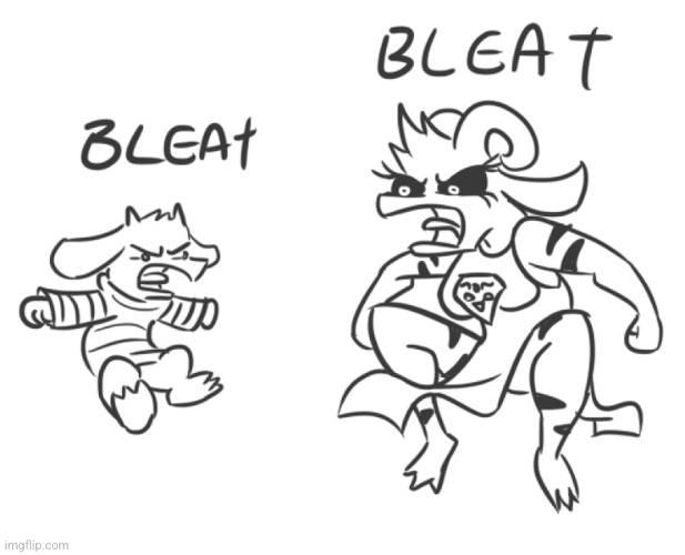 Bleat | image tagged in asriel,silly,bleat,art | made w/ Imgflip meme maker