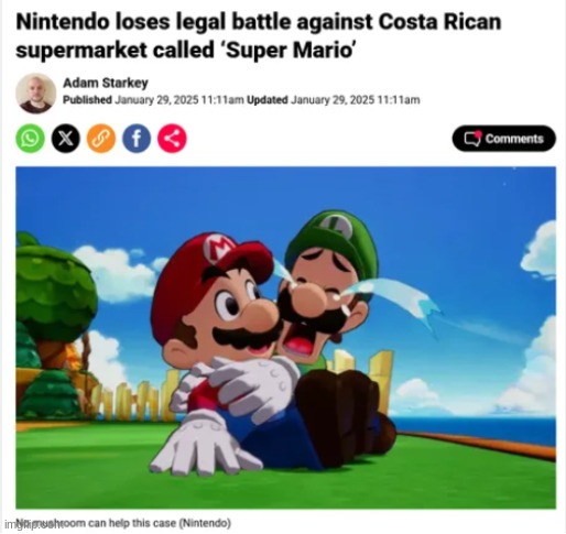 Super Mario | image tagged in lawyer | made w/ Imgflip meme maker