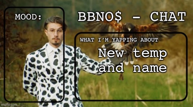 check check check check check | New temp and name | image tagged in bbno s temp,chat | made w/ Imgflip meme maker