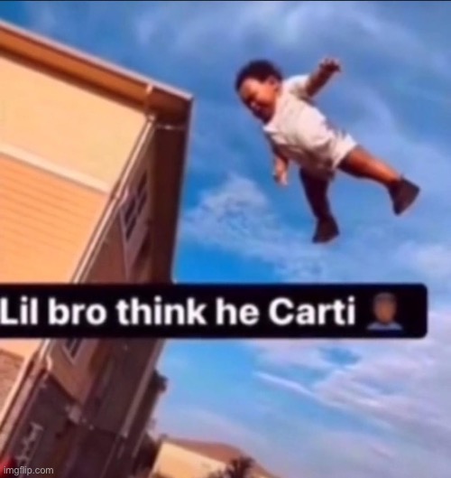 hivemind | image tagged in lil bro think he carti | made w/ Imgflip meme maker