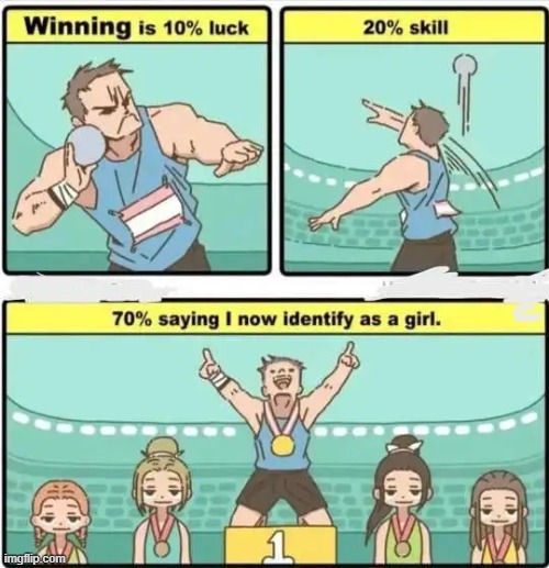 100% Truth | image tagged in sports,women,men,know the difference | made w/ Imgflip meme maker