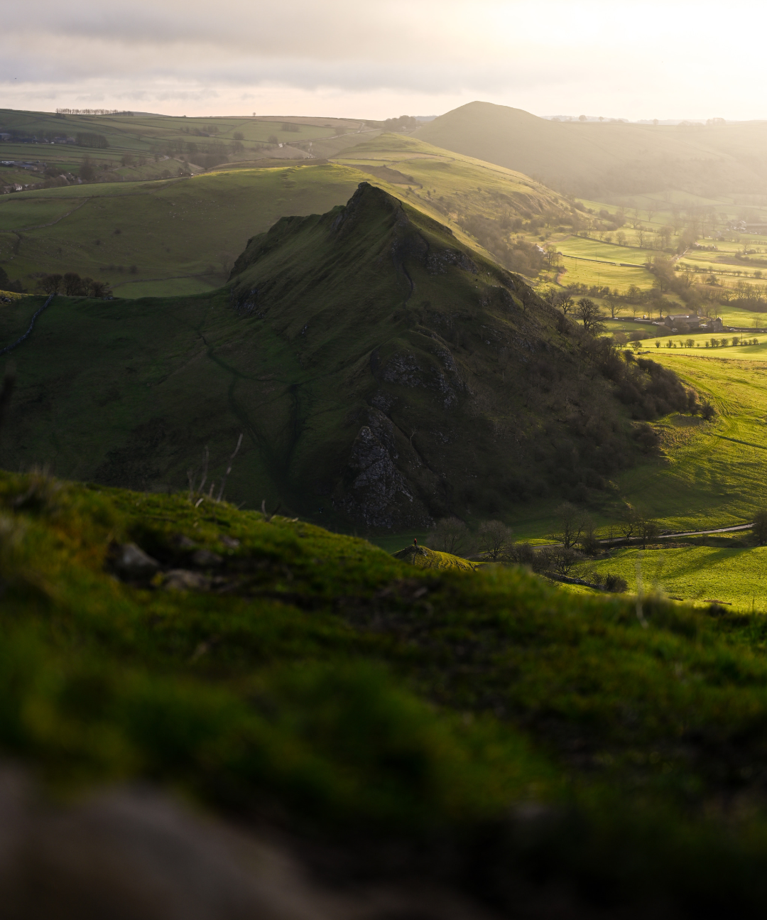 Sunrise on the Dragon's Back, Peak District National Park Blank Meme Template