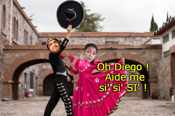 Oh Diego !
 Aide me si' si' SI' ! | made w/ Imgflip meme maker