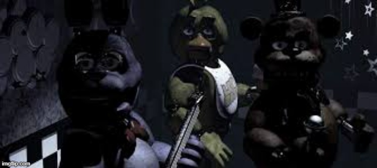 FNaF animatronics looking at cameras | image tagged in fnaf animatronics looking at cameras | made w/ Imgflip meme maker