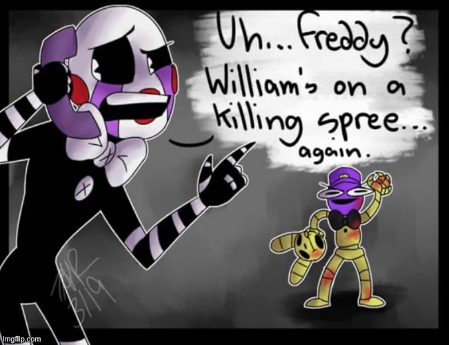 A FNAF Meme a Day: Day 332 | image tagged in fnaf,a fnaf meme a day | made w/ Imgflip meme maker