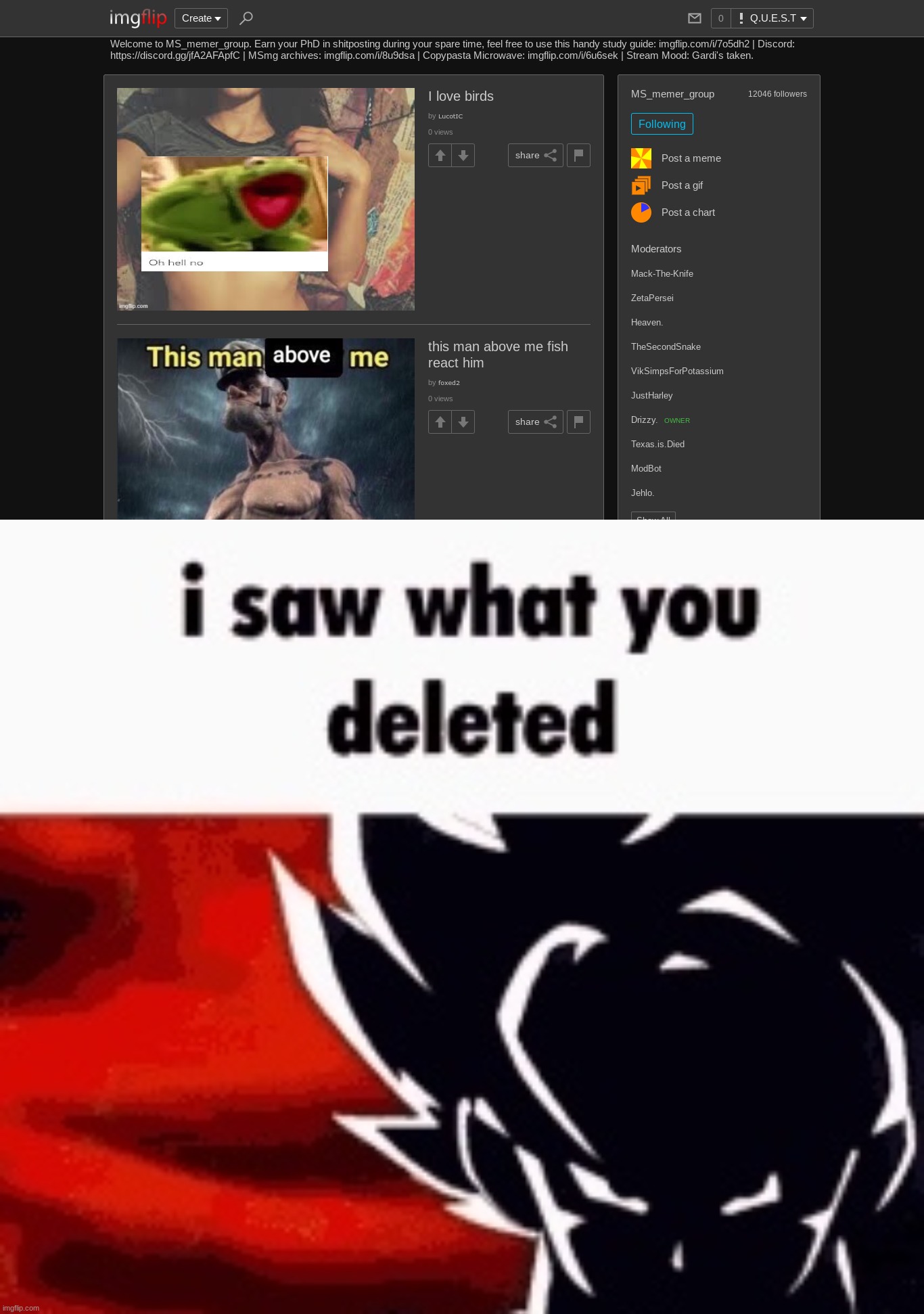 .. | image tagged in i saw what you deleted | made w/ Imgflip meme maker