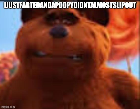 lou cringing | IJUSTFARTEDANDAPOOPYDIDNTALMOSTSLIPOUT | image tagged in lou cringing | made w/ Imgflip meme maker