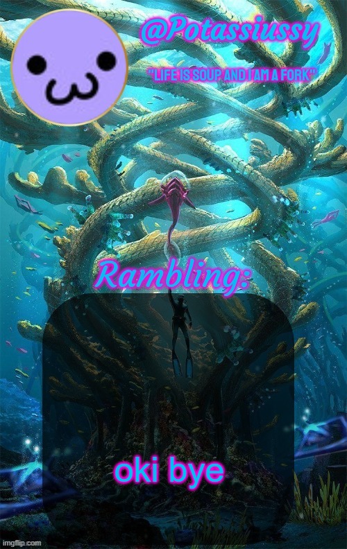 Ragebait success, going to play Minecraft | oki bye | image tagged in another shitty announcement template | made w/ Imgflip meme maker