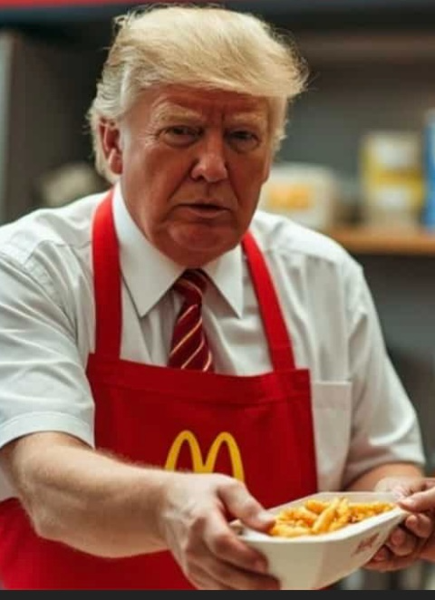Trump McD Blank Meme Template