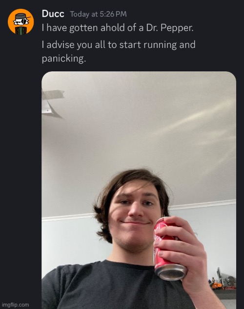 Should I make myself with a Dr Pepper a temp | made w/ Imgflip meme maker