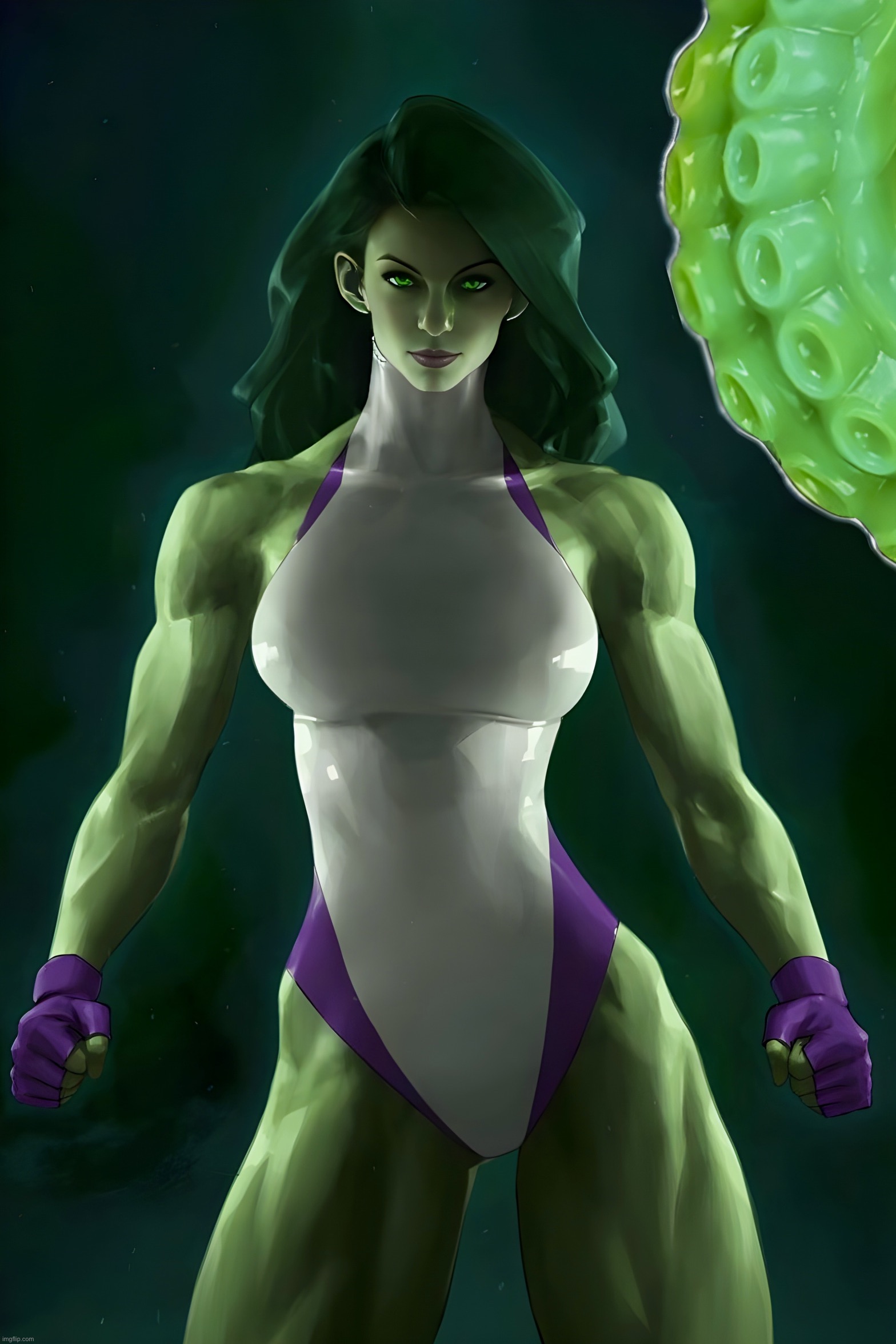 She-Hulk | image tagged in she hulk,memes,superhero,hulk,muscular | made w/ Imgflip meme maker