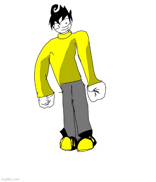 his hands are just naturally big | image tagged in cam sprite | made w/ Imgflip meme maker