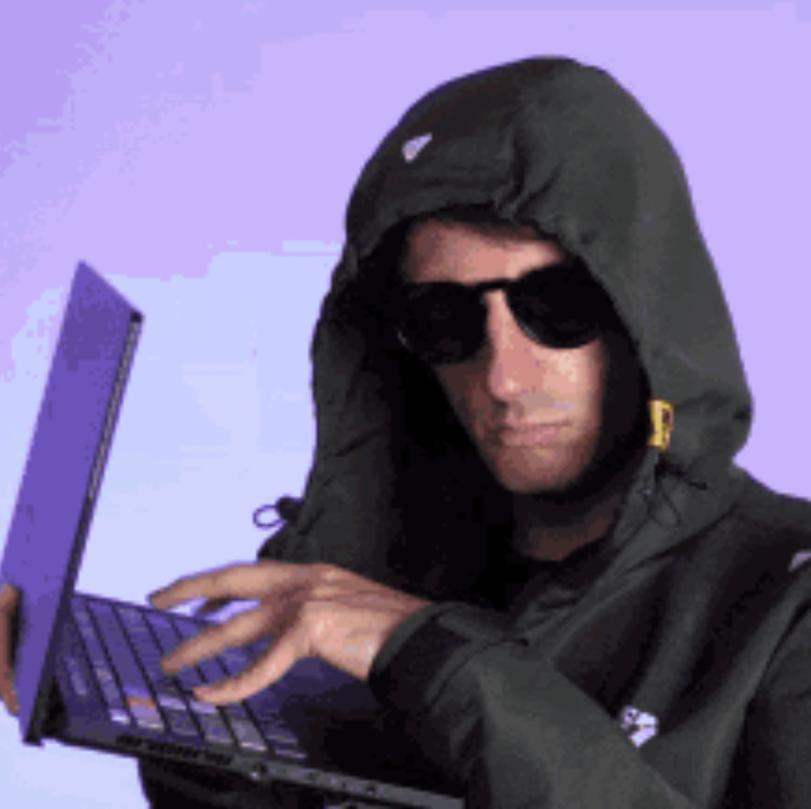 High Quality Hacker not so sneaky Blank Meme Template