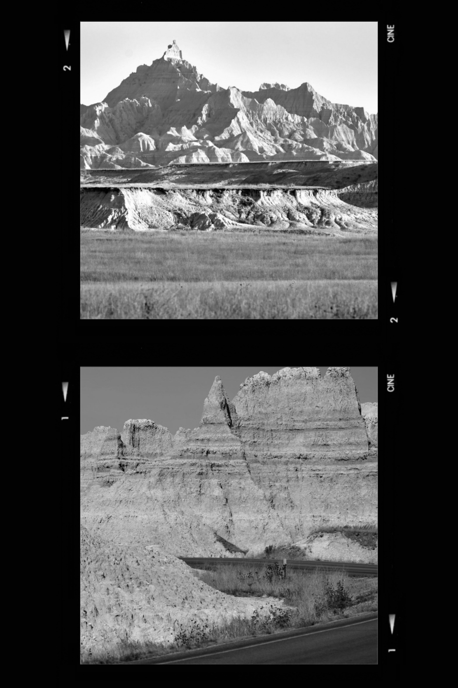 Badlands NP, SD. Blank Meme Template