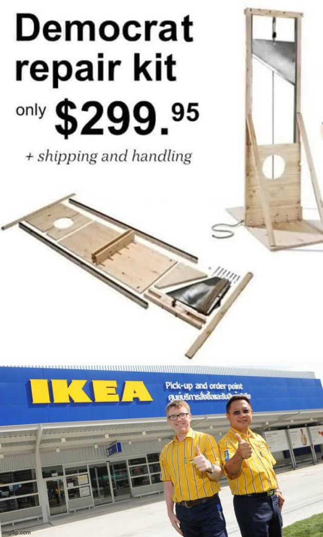 The amount of political abuse needs to stop | image tagged in ikea | made w/ Imgflip meme maker