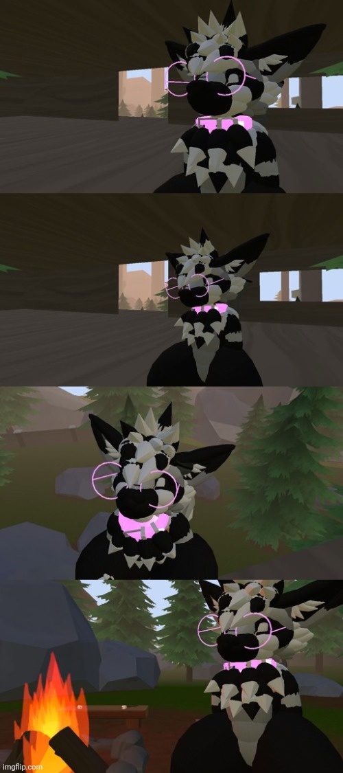 image tagged in rec room,furry | made w/ Imgflip meme maker