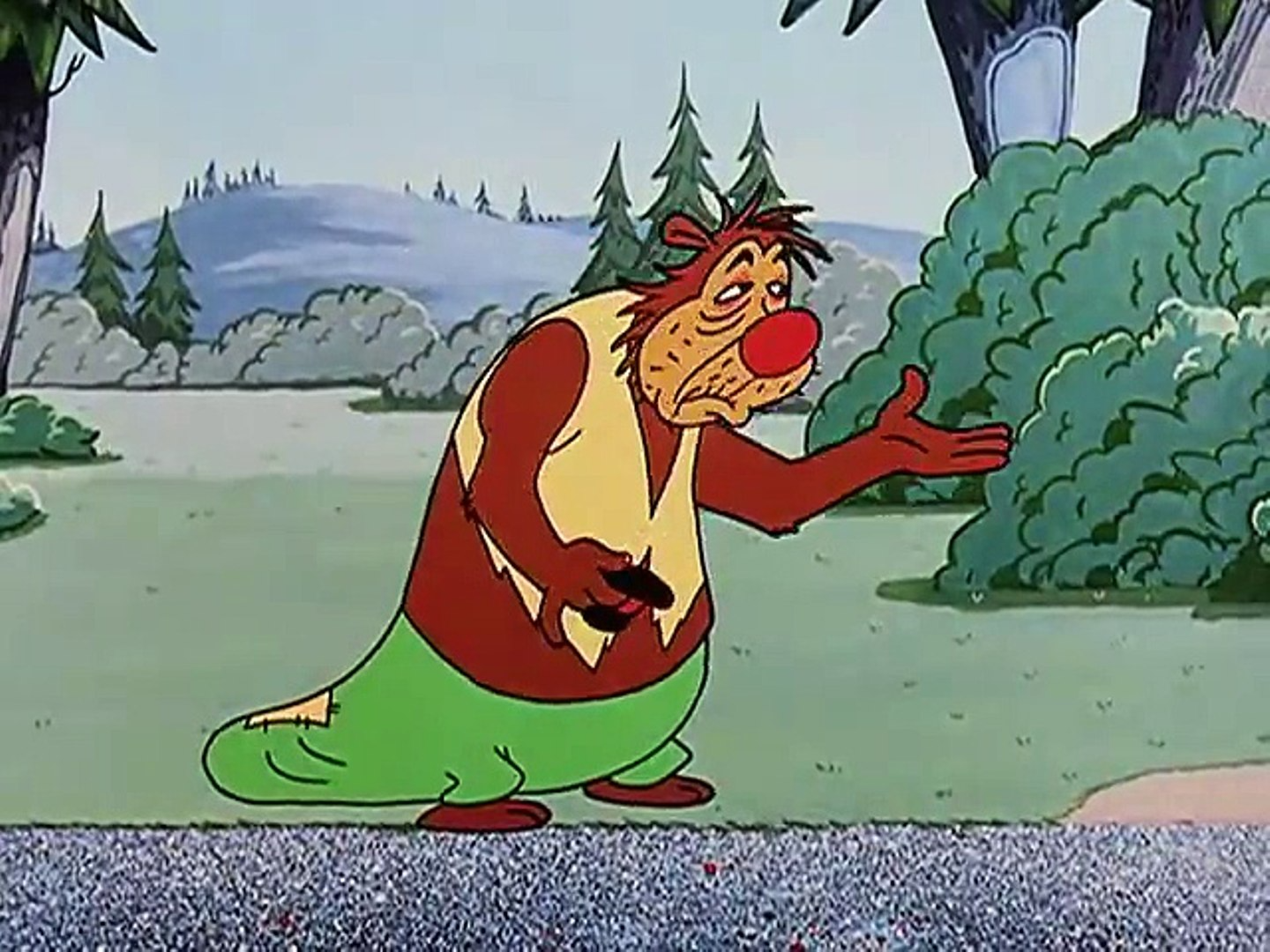 Beggar bear Blank Meme Template