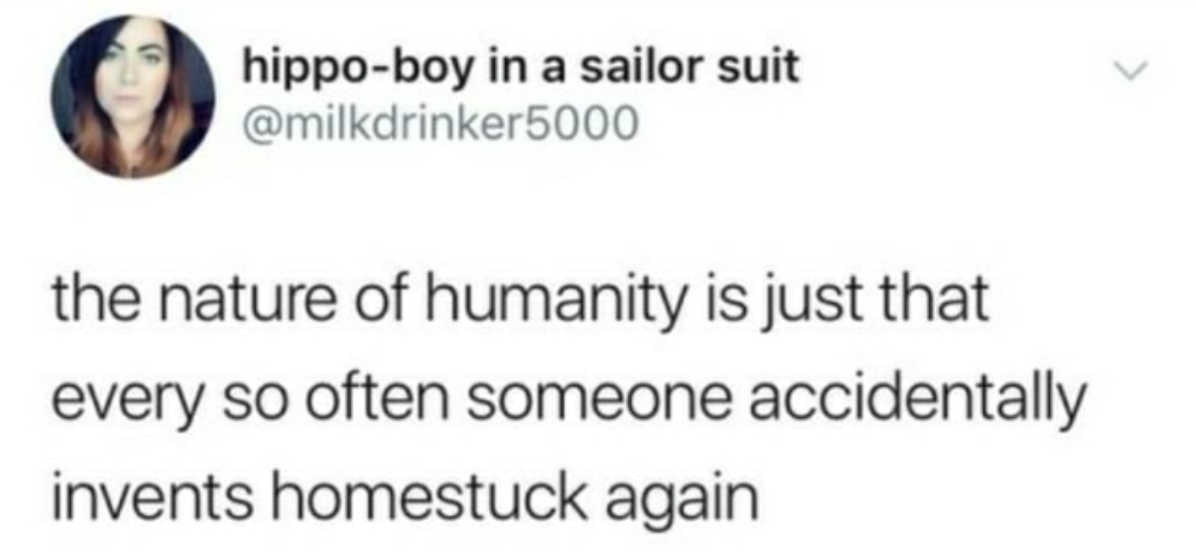Accidentally Invents Homestuck Blank Meme Template