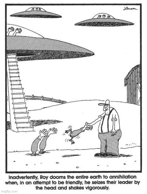 The Far Side | image tagged in comics | made w/ Imgflip meme maker