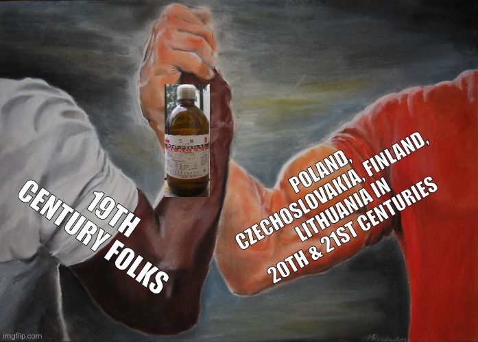 Epic Handshake Meme | POLAND, CZECHOSLOVAKIA, FINLAND, LITHUANIA IN 20TH & 21ST CENTURIES; 19TH CENTURY FOLKS | image tagged in memes,epic handshake | made w/ Imgflip meme maker