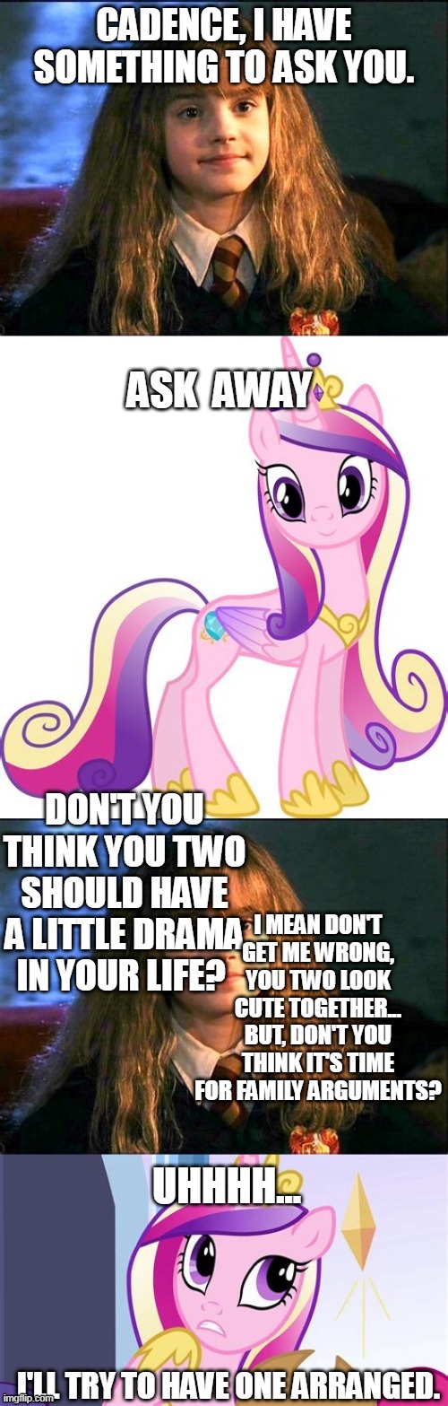 My little Potter Love nuts part 2 | image tagged in mlp fim | made w/ Imgflip meme maker