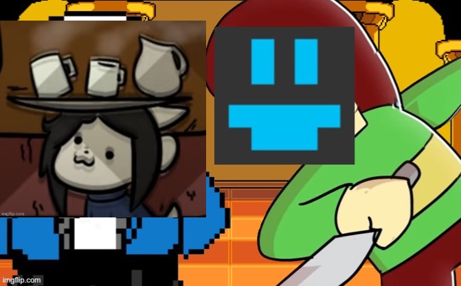 Flowey_The_Memer kills Sans | image tagged in flowey_the_memer kills sans | made w/ Imgflip meme maker