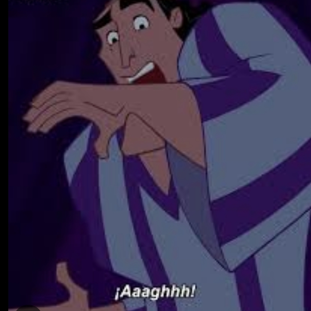 Kronk disgusted Blank Meme Template