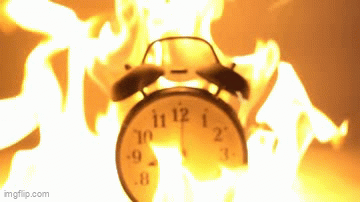 Burning time - Imgflip