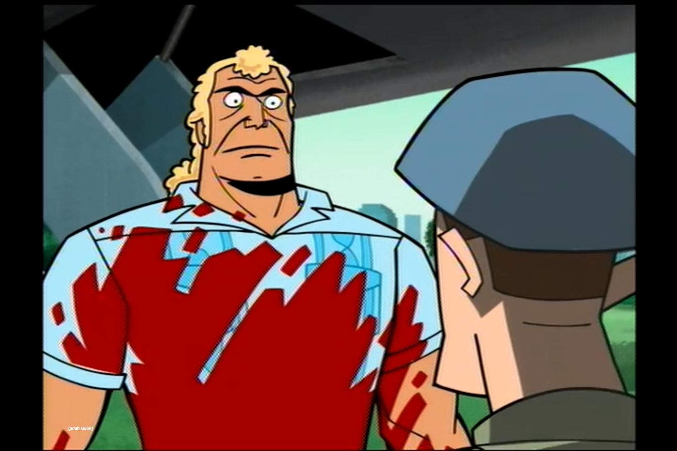 Brock Sampson Blank Meme Template