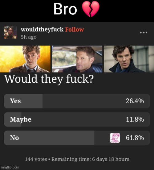 Bro 💔 | made w/ Imgflip meme maker