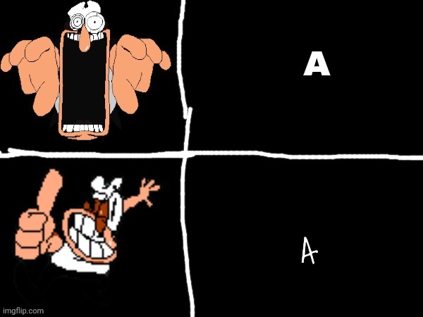 MEME TEMPLATE!!!! | A; A | image tagged in peppino unapprove | made w/ Imgflip meme maker